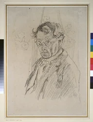 Self Portrait Wearing Glasses